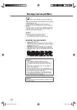 Preview for 2 page of JVC CA-UXG500V Instructions Manual