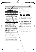 Preview for 6 page of JVC CA-UXG500V Instructions Manual