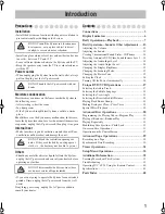 Preview for 3 page of JVC CA-UXG70 Instructions Manual