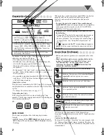 Preview for 4 page of JVC CA-UXG70 Instructions Manual