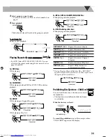 Предварительный просмотр 29 страницы JVC CA-UXG980V Instructions Manual