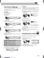 Preview for 23 page of JVC CA-UXGD6M Instructions Manual