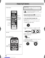 Preview for 32 page of JVC CA-UXGD6M Instructions Manual