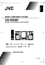 Preview for 1 page of JVC CA-UXGN9V Instructions Manual