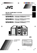 Предварительный просмотр 1 страницы JVC CA-UXH30 Instructions Manual