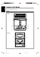 Предварительный просмотр 6 страницы JVC CA-UXH30 Instructions Manual