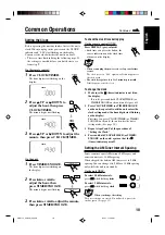 Preview for 13 page of JVC CA-UXH30 Instructions Manual