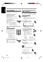 Preview for 18 page of JVC CA-UXH30 Instructions Manual