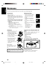 Preview for 26 page of JVC CA-UXH30 Instructions Manual