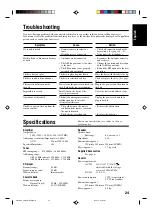 Preview for 57 page of JVC CA-UXH30 Instructions Manual