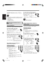 Preview for 42 page of JVC CA-UXH300 Instructions Manual