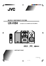 JVC CA-UXHB4 Instructions Manual preview