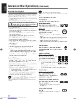 Preview for 38 page of JVC CA-UXJ99DVD Instructions Manual