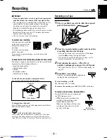 Предварительный просмотр 27 страницы JVC CA-UXL36V Instructions Manual