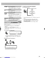 Preview for 19 page of JVC CA-UXL5V Instructions Manual