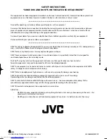 Preview for 46 page of JVC CA-UXL5V Instructions Manual