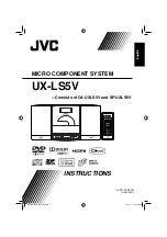 Предварительный просмотр 1 страницы JVC CA-UXLS5V Instructions Manual