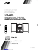 JVC CA-UXM33 (German) Bedienungsanleitung предпросмотр