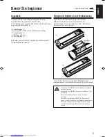 Preview for 11 page of JVC CA-UXM33 (German) Bedienungsanleitung