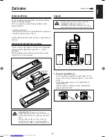 Preview for 11 page of JVC CA-UXM5R (Czech) Přiručka K Obsluze