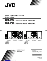 JVC CA-UXP3 Instructions Manual preview