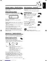 Preview for 21 page of JVC CA-UXP3R (Czech) Přiručka K Obsluze