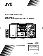 Предварительный просмотр 1 страницы JVC CA-UXP55 Instruction Manual