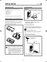 Preview for 9 page of JVC CA-UXP55 Instruction Manual