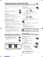 Preview for 17 page of JVC CA-UXP7R Instructions Manual