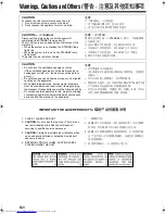 Preview for 2 page of JVC CA-UXQD70S Instructions Manual