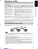 Preview for 77 page of JVC CA-UXQD70S Instructions Manual