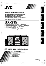 JVC CA-UXS15 (Spanish) Manual De Instrucciones preview