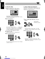 Preview for 46 page of JVC CA-UXS77 Instructions Manual