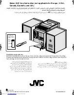 Preview for 156 page of JVC CA-UXS77 Instructions Manual