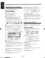 Preview for 32 page of JVC CA-UXZ7MD Instructions Manual