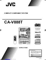 JVC CA-V888T Instructions Manual предпросмотр