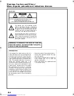 Предварительный просмотр 2 страницы JVC CA-VSDT2000 Instructions Manual