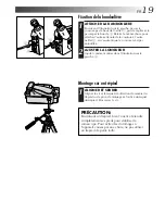 Preview for 19 page of JVC CAMESCOPE GR-FXM106S (French) Mode D'Emploi