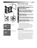 Preview for 43 page of JVC CAMESCOPE GR-FXM106S (French) Mode D'Emploi