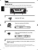 Предварительный просмотр 28 страницы JVC Car Cassette Deck KS-F500 Instructions Manual