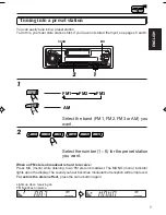 Предварительный просмотр 29 страницы JVC Car Cassette Deck KS-F500 Instructions Manual