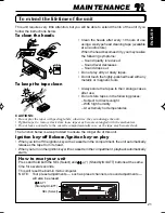 Предварительный просмотр 43 страницы JVC Car Cassette Deck KS-F500 Instructions Manual