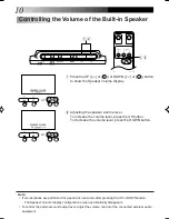 Предварительный просмотр 10 страницы JVC Car LCD Monitor KV-M70 Instructions Manual