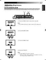 Предварительный просмотр 13 страницы JVC Car LCD Monitor KV-M70 Instructions Manual