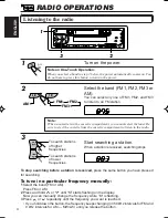 Предварительный просмотр 4 страницы JVC Cassette Receiver KS-FX433R Instructions Manual