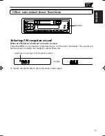 Предварительный просмотр 15 страницы JVC Cassette Receiver KS-FX433R Instructions Manual