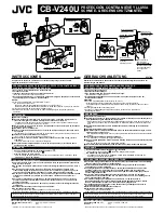 Preview for 2 page of JVC CB-V240U Instructions