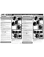 Предварительный просмотр 1 страницы JVC CB-V910 Instructions