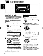 Предварительный просмотр 8 страницы JVC CD/Cassette Receiver KW-XC939 Instruction Manual