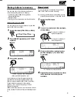 Предварительный просмотр 9 страницы JVC CD/Cassette Receiver KW-XC939 Instruction Manual